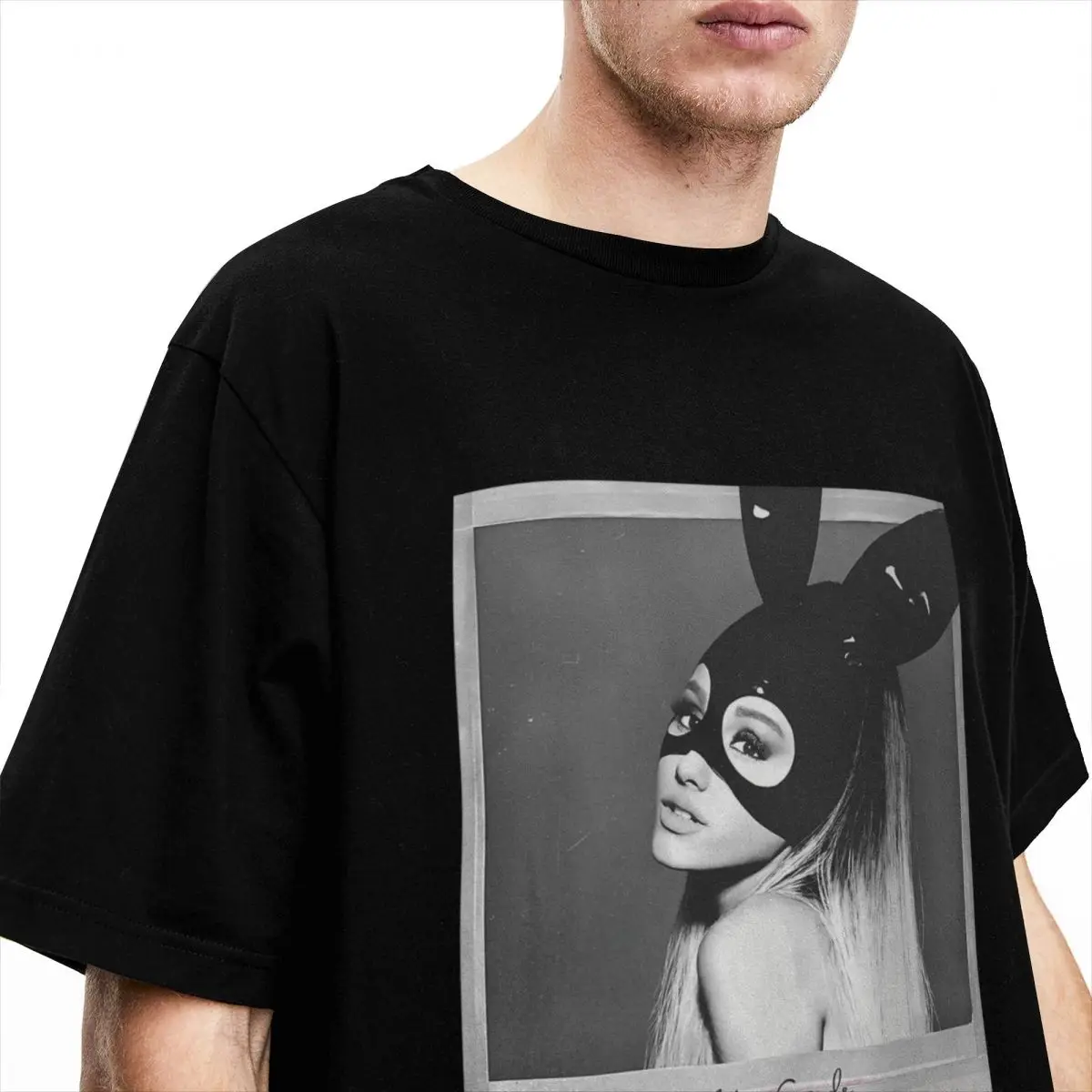 Men Women's T Shirt Ariana Grande Dangerous Woman T Shirts Hipster Beach Tees Streetwear Casual 100 Cotton Clothing Gift