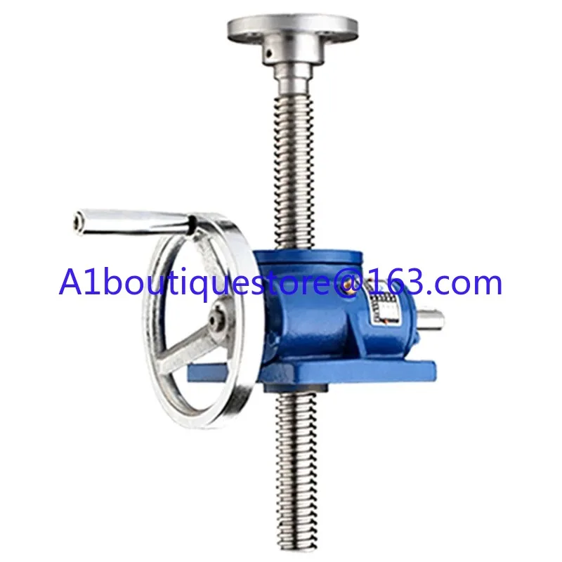 

SWL1T/SWL2.5T Screw Rod Elevator Hand-Cranking Leading Worm Leading Screw Lift Manual Lifting Platform Handwheel Lifting Reducer