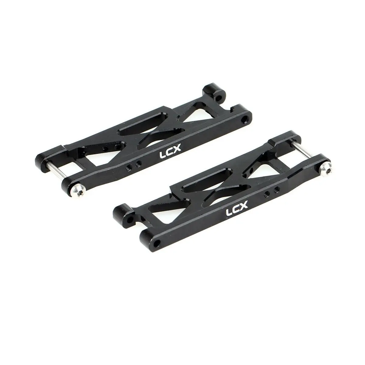 LCX Racing RC Buggy Car CNC Aluminum Rear Suspension Arm Set for 1/16 1/18 Losi Mini-B Mini-T 2.0 Upgrades Parts Accessories