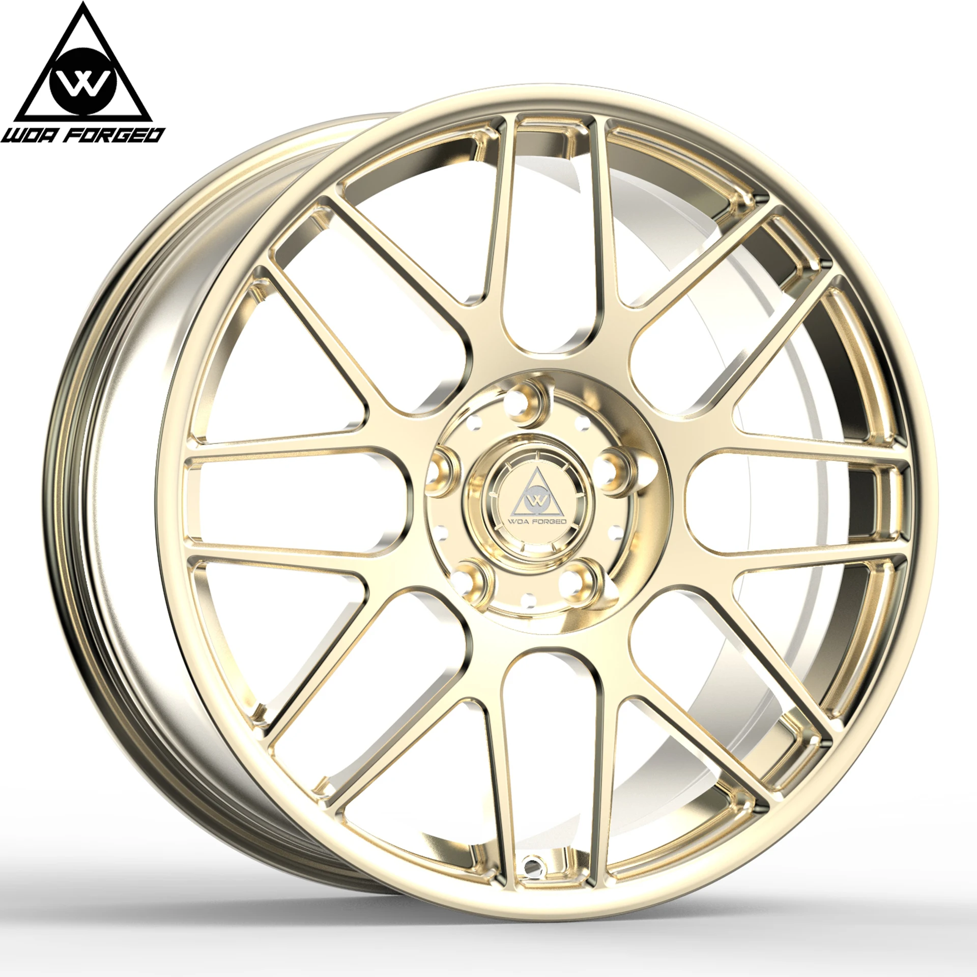 

New Sedan Aluminum Forged Wheel Polished Gold Chrome Custom Lightweight for G30 G20 M3 M4 M5 G80 G82 E39 E46
