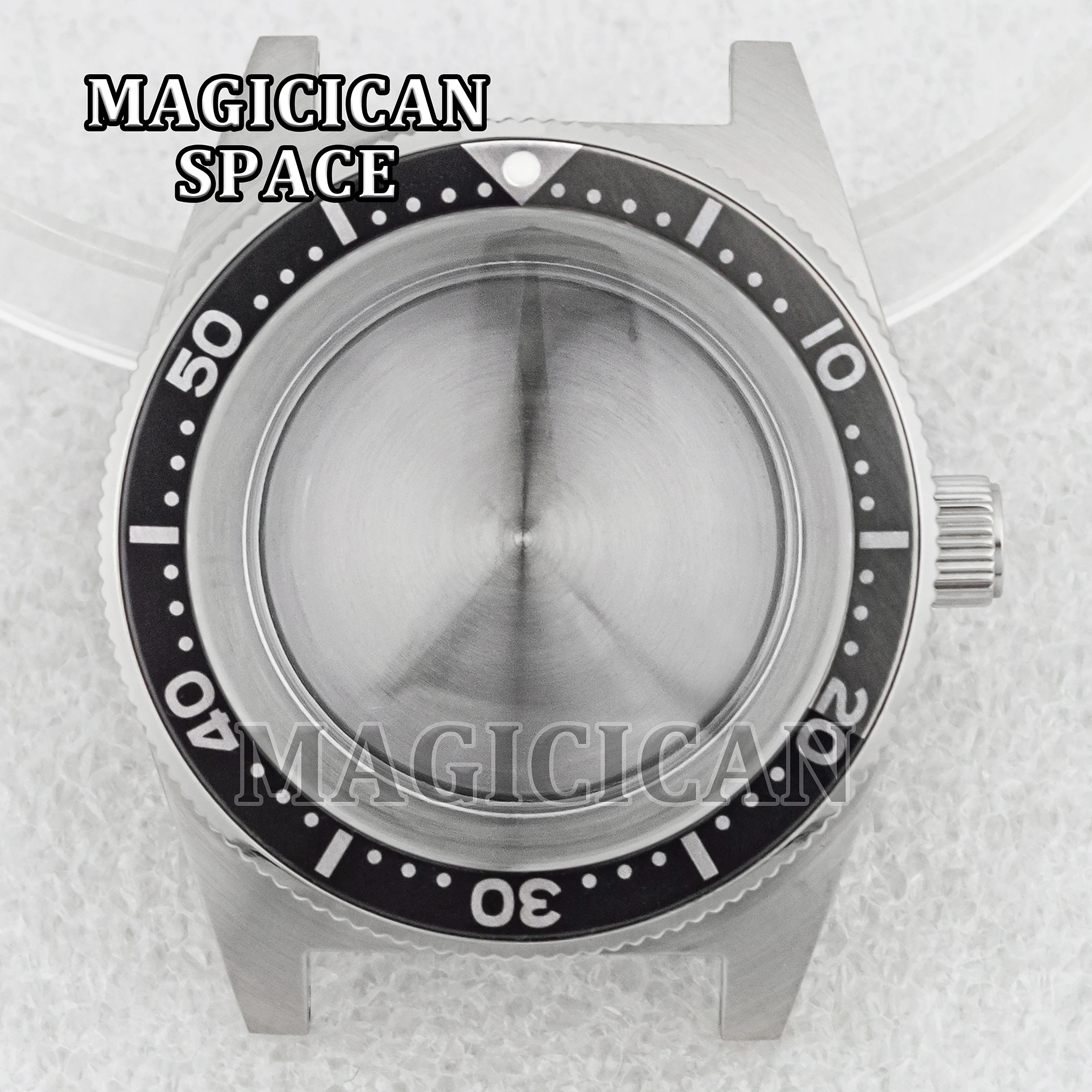 

Watch Parts Solid 40mm Stainless Steel 62Mas Watch Case Ceramic Bezel 20Bar Waterproof Suitable For NH35 NH36 Movement