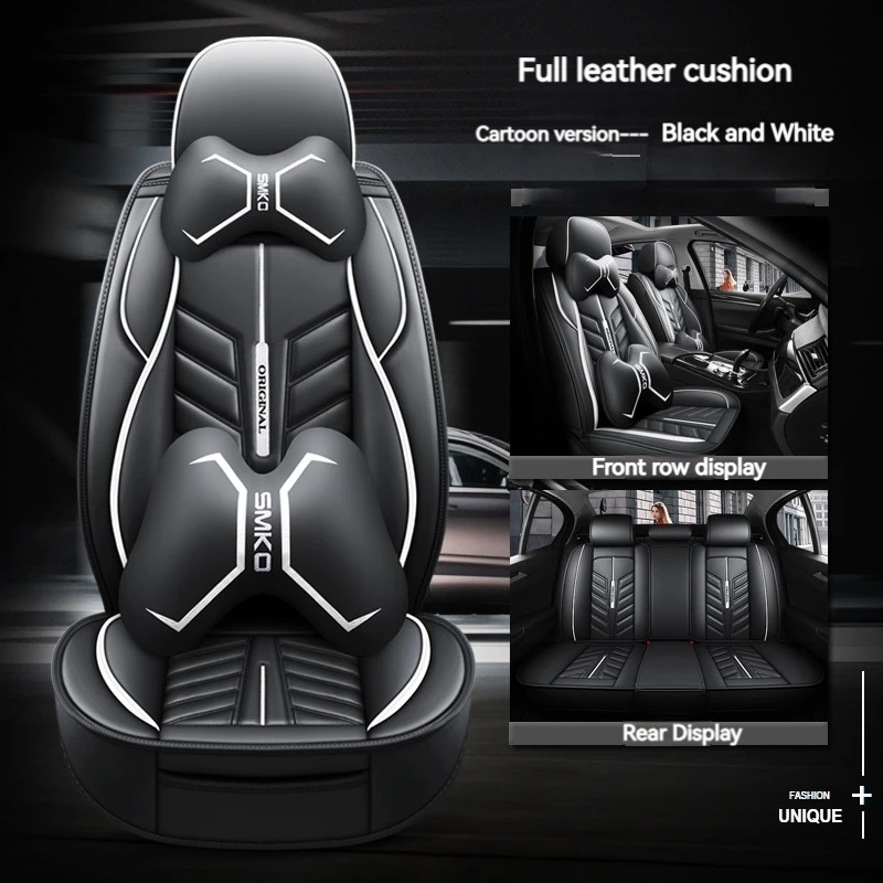 

High Quality Car Leather Seat Cover For Nissan Qashqai J10 Almera N16 Note X-trailT31 Patrol Y61 Juke Teana Leaf Car Accessories