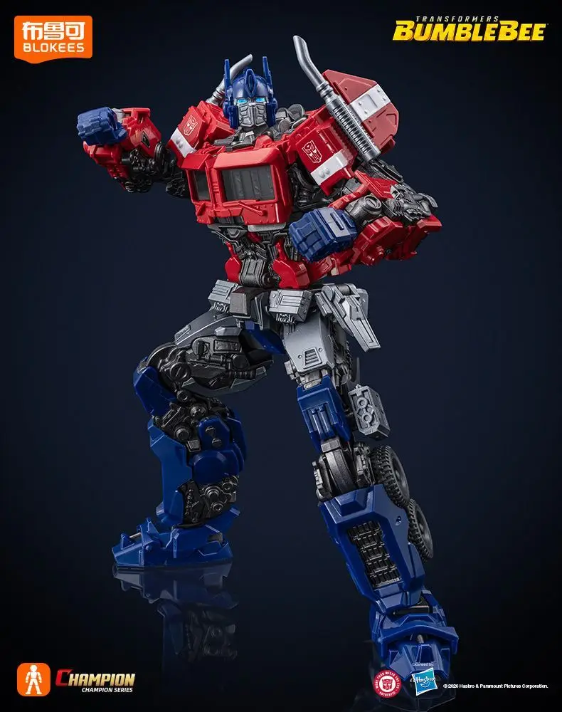 Original Blokees Champion Class Movie 6 Transformers Bumblebee Movie Optimus Prime Bumblebee Zusammengebautes Actionfiguren-Modell-Set – Detail 2