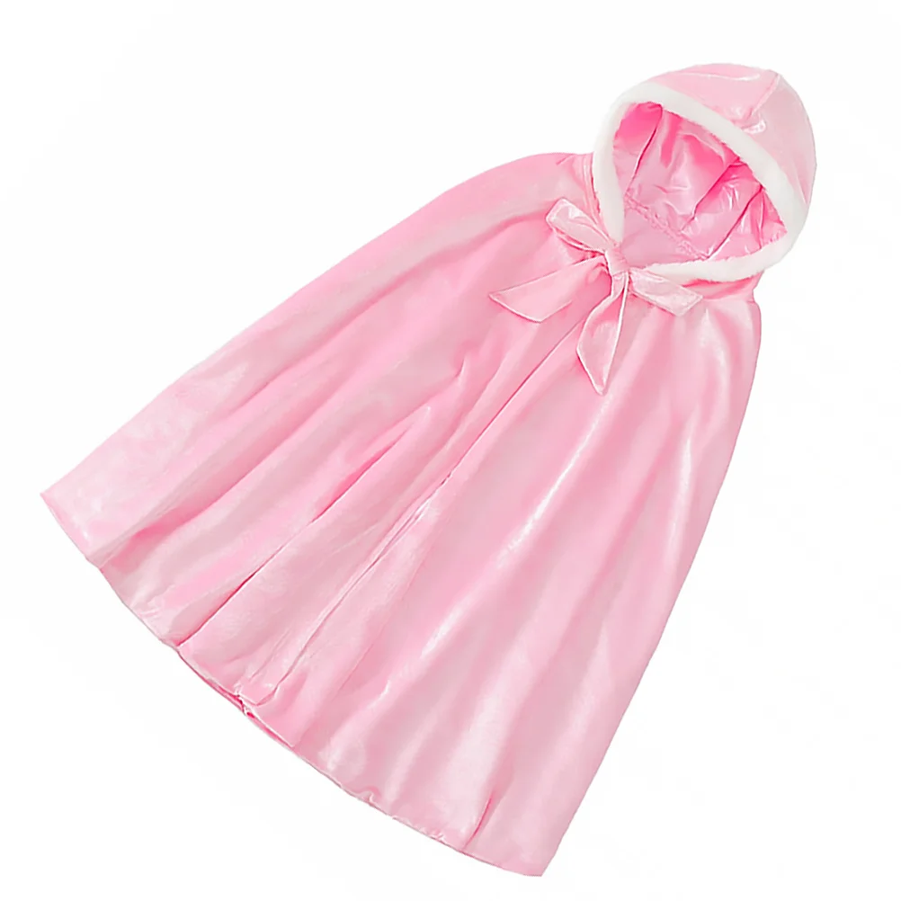 

Children Cloak Kids Cape Toddler Coat Cosplay Costume Party Accessories Warm Cotton Long Use Comfort Wear Halloween Photos Stage