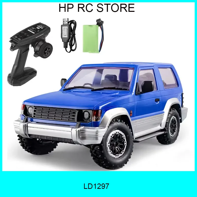 

LDRC 1/14 LD1297 RC Remote Controlled Car With Lighting Variable Speed Car Four Wheel Drive Drift Racing Model Toy Boy Gift