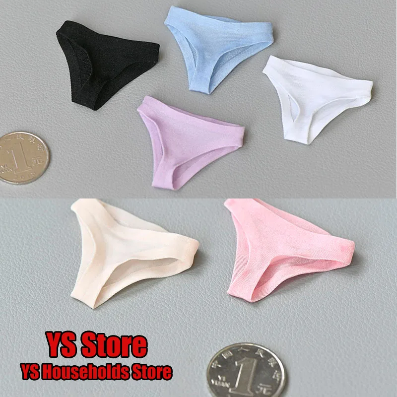 حار بيع 1/6 أنثى الجندي مثير الملابس الداخلية سراويل رفيعة بلون السروال ملحق لعب ل 12 