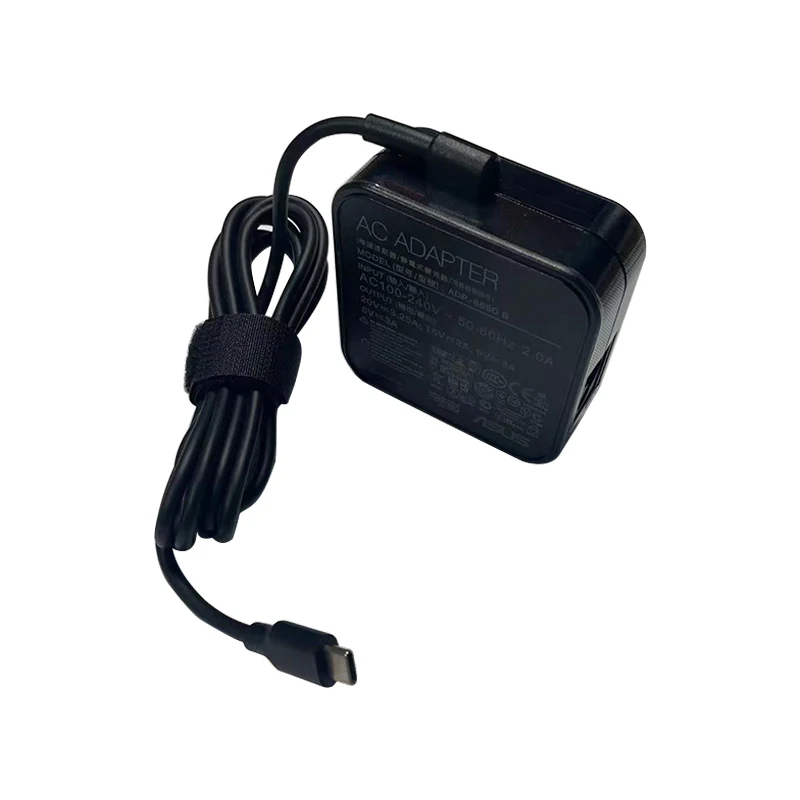 New AC Adapter 20V 3.25A 65W USB-C Type-C for ADP-65SD B Laptop Power Suppl