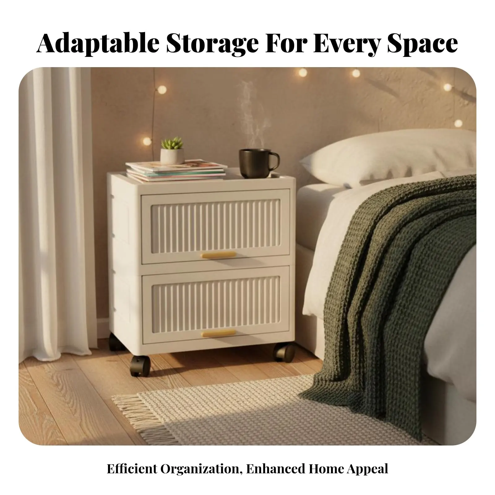 Single-Drawer End T…