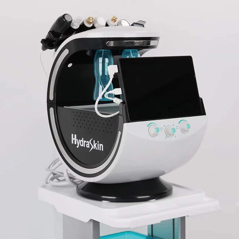 7 In 1 Hydra Dermabrasion H2O2 Machine cleaning facial skin machine professional Facial Care Anti Aging Skin Analysis Devices