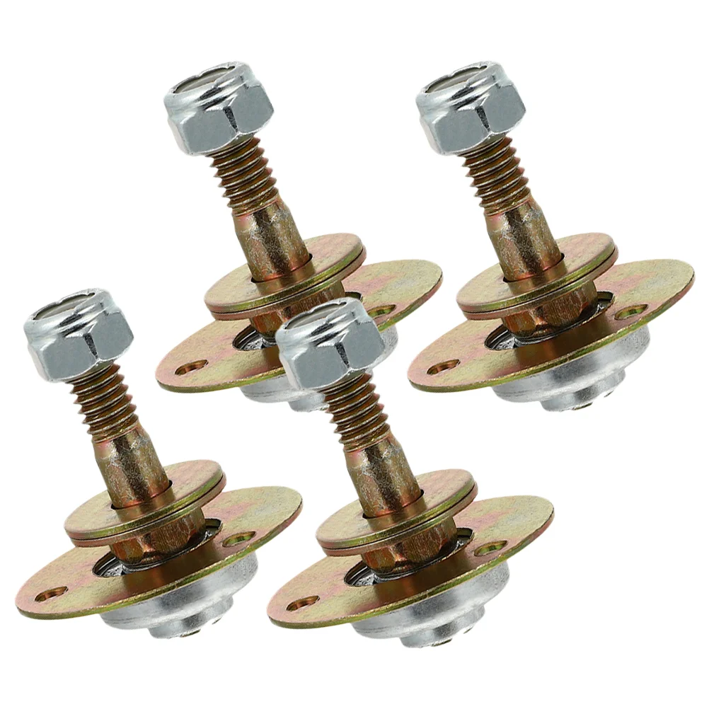 

4 Pcs Rocker Chair Bearing Rocking Outdoor Furniture for Accessories Golden Iron Black Desk