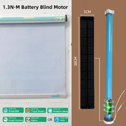LifeLibero Tuya WiFi ZigBee Battery Smart Curtains Roller Blinds Shade Tube Motor For37 38mm Remote Control Support Alexa Google