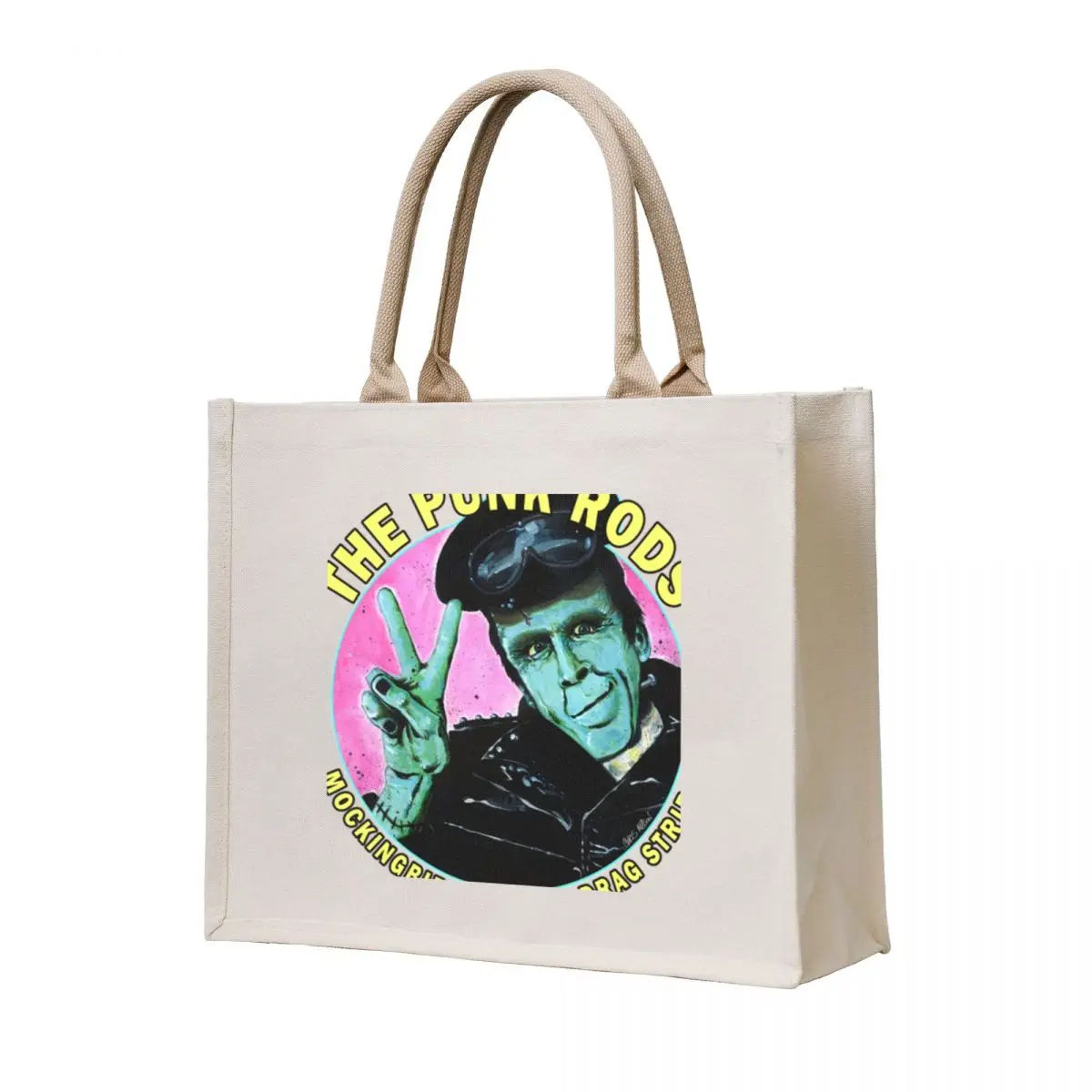

Herman Munster The Punk Rods Tote Bag canvas tote bag shopper bag woman women