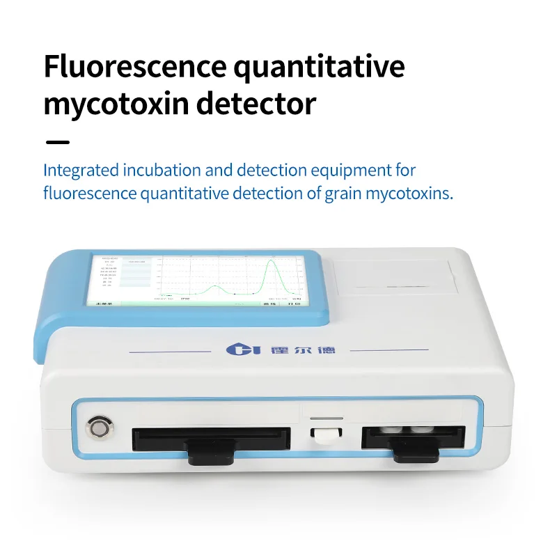 All-in-One Fluorescent Quantitative Detection Equipment for Food Fungal Toxin Incubation and Detection