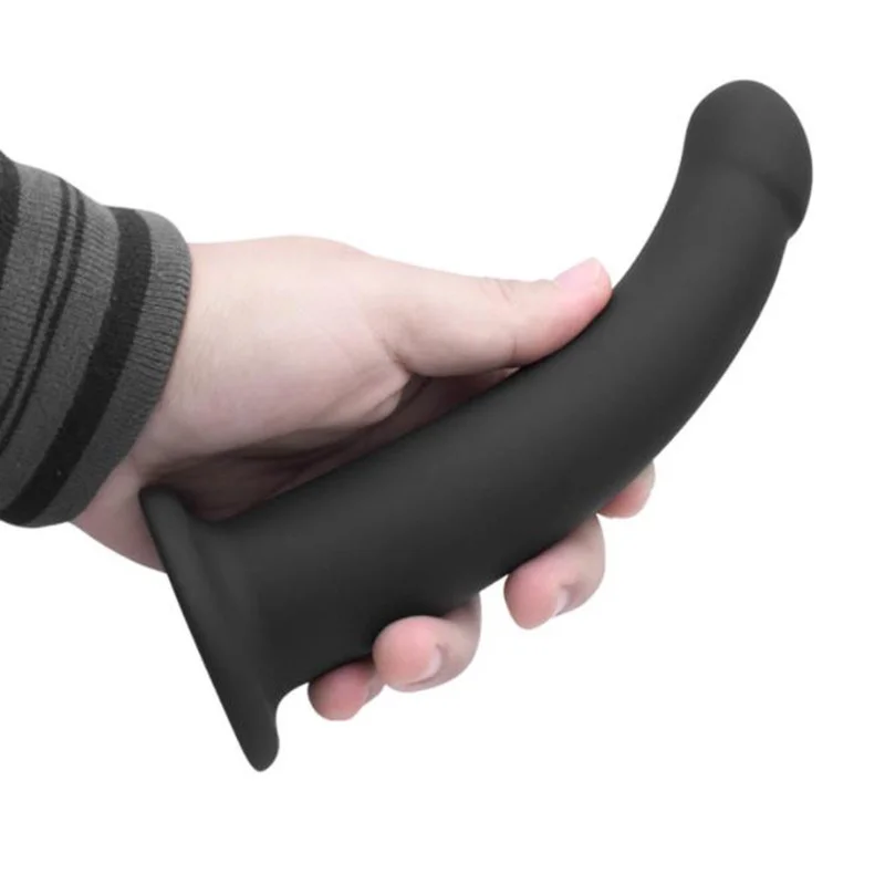 Black Realistic Dildo With Strong Suction Cup Dildos Soft Penis for Women Man Anal Plug Butt Gode Dildio Sex Toys for Woman Gay