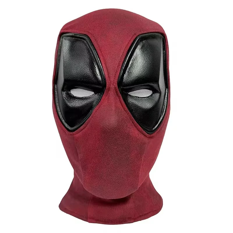 High Quality Superhero Deadpool Mask Faceshell Carnival Cosplay Masquerade Adult Halloween Deadpool Headgear Costume