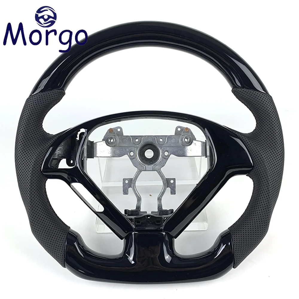 Car accessories For Infiniti Piano black customized steering wheel for G37 G37S Q50 Q60 QX70 all series can be upgrades