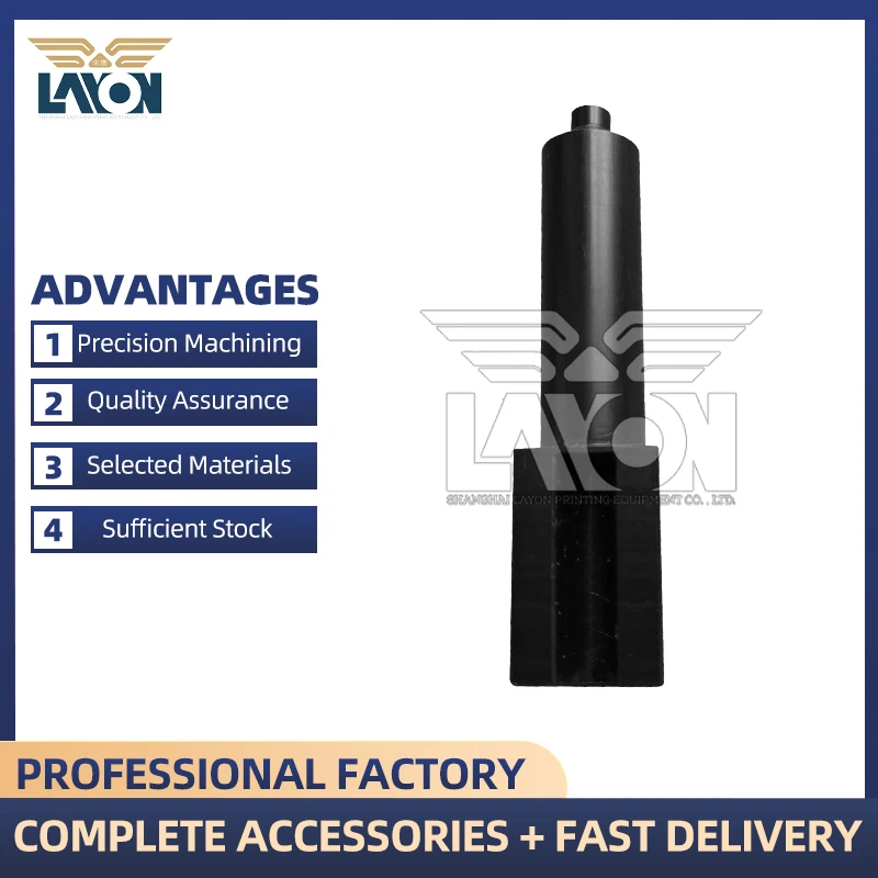 LAYON Muller Martini 1528 Pneumatic Straight Stop Gauge, Front Guide Bracket Replacement for Saddle Stitcher Machine Parts