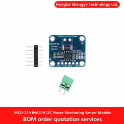 MCU-219 INA219 I2C Interface Zero Drift Bidirectional Current Power Monitoring Sensor Module