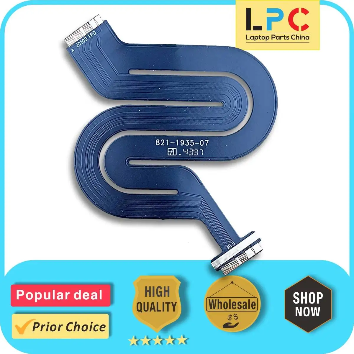 A1534 Trackpad Touchpad Cable 821-1935-07 For Apple MacBook A1534 2015 Trackpad Touchpad Flex Cable New