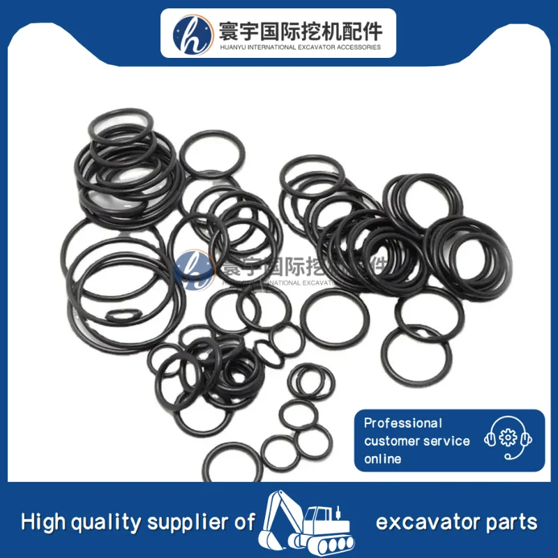 

Excavator Oil Seal Universal SK100 SK200 O Ring Kit Machinery Parts