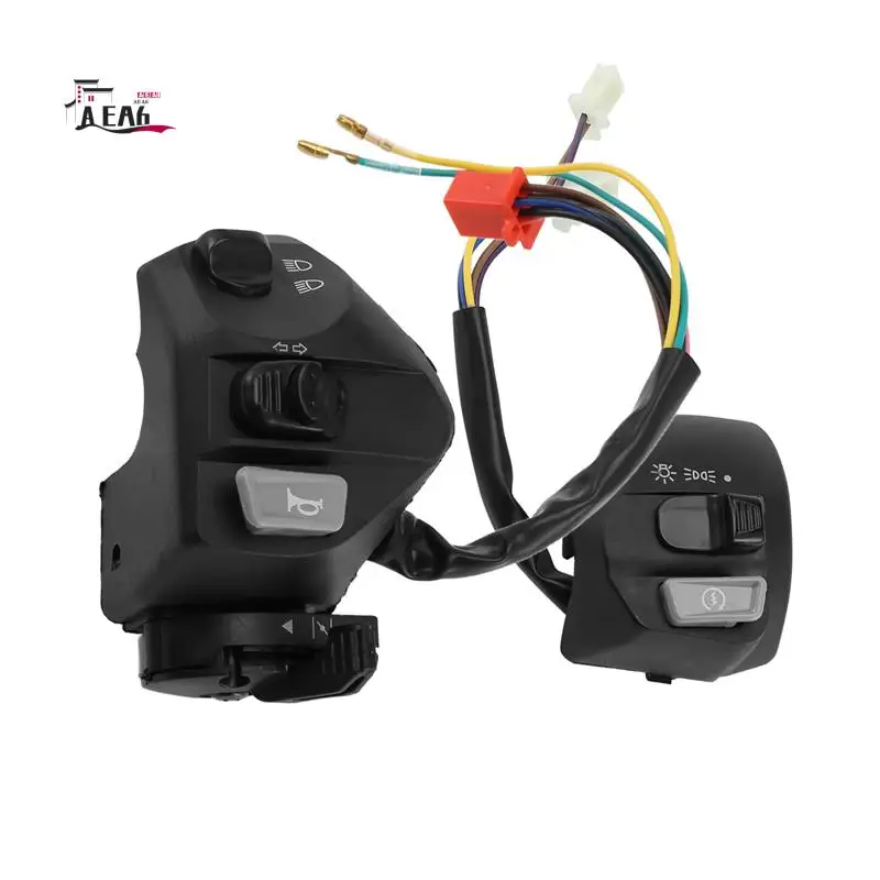 

AEA6-22Mm Motorcycle Switches ON/OFF Button Handlebar Ontrol Horn Turn Signal Start Switch For Yamaha MIO LC135