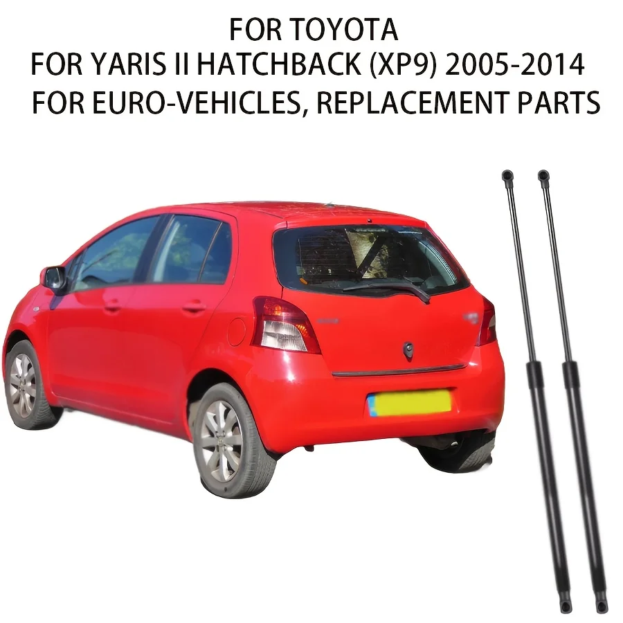 Amortiguadores de Gas para maletero trasero, 2 uds., para Toyota Yaris II Hatchback (XP9) 2005-2014