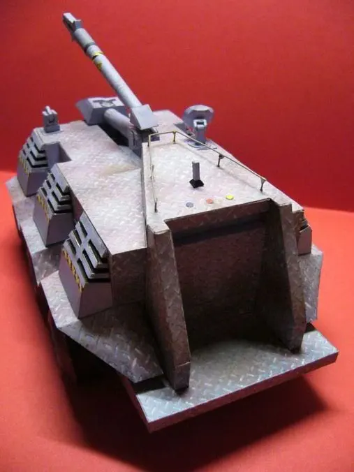 Stargate SG1 Drone Vehicle M.A.L.P. DIY PAPER Model Kit Handmade Toy Puzzles