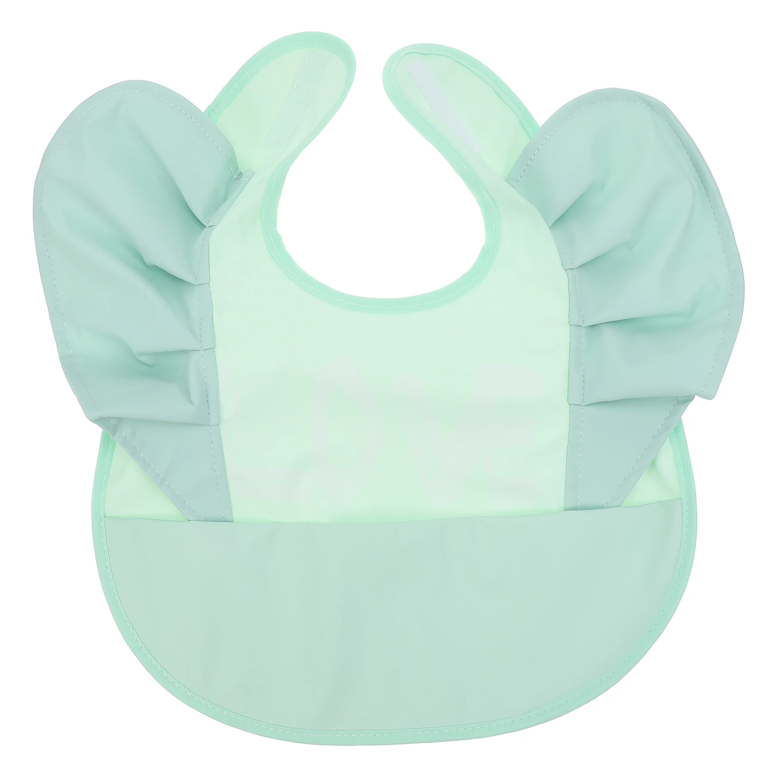 Borsa per riso impermeabile Bavaglini per neonati Genere neutro con grembiule raccogli cibo Grembiule in tessuto non tessuto Bava per neonato