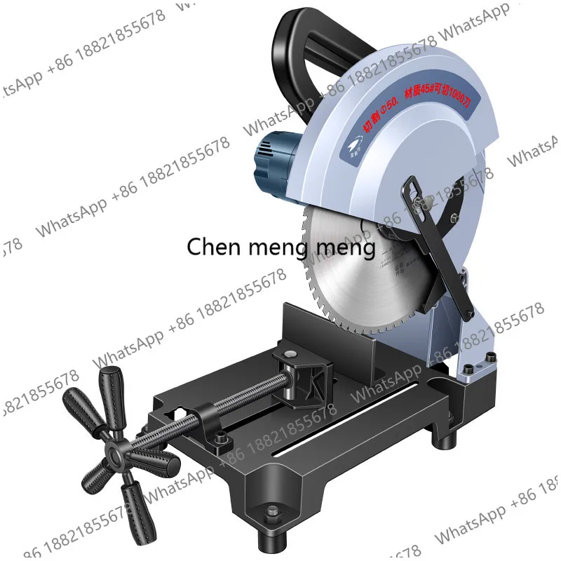 

Cold cutting saw rebar angle steel round steel cutting machine 45 degrees high power industrial grade desktop chainsaw