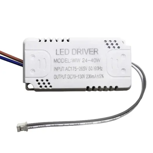 LED Driver 230mA 8-24w 24-40w 40-60w 60-80w 80-120w 100-150w LED Constant Current Driver Power Unit Supply LED Transformer - Image 9