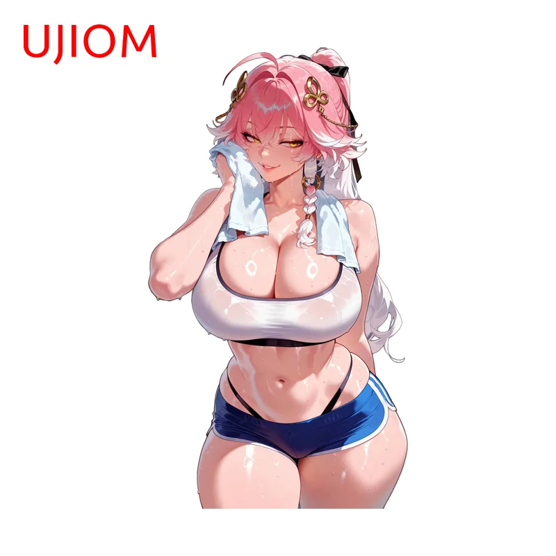 UJIOM Changli Big Breasts Wall Sticker Exquisite Attractive Unique Picture Decal Suitable For Amusing Game Room Decoration