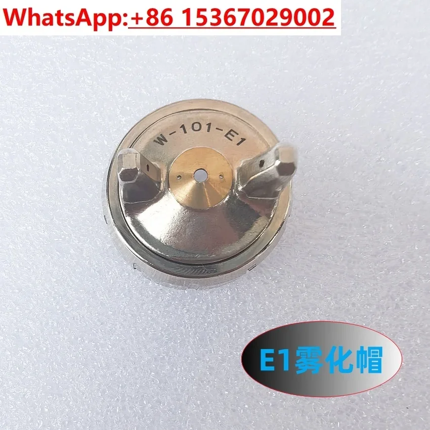 2PCS Manual W101 spray gun needle nozzle low pressure  atomization cap forcing the width adjustment oil volume knob  accessories