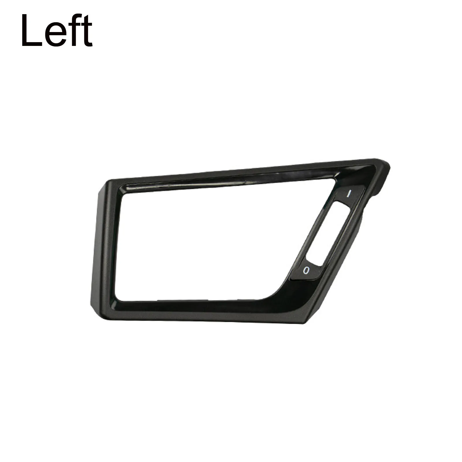/Glossy /Black /Front Left AC Vent Air Outlet Frame Trim Cover Fit For For BMW E84 X1 2010 2011 2012 2013 2014 2015 Dashboard Pa