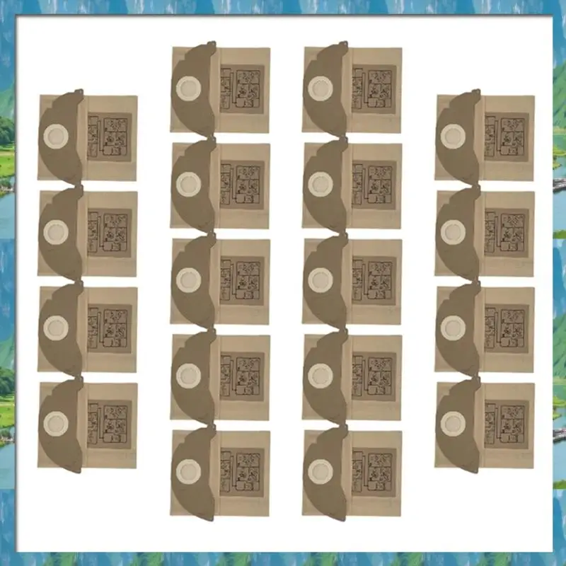 

The Vacuum Cleaner Paper Dust Bag For Karcher WD2.250 6.904-322 WD2200 A2004 A2054 A2024 WD2