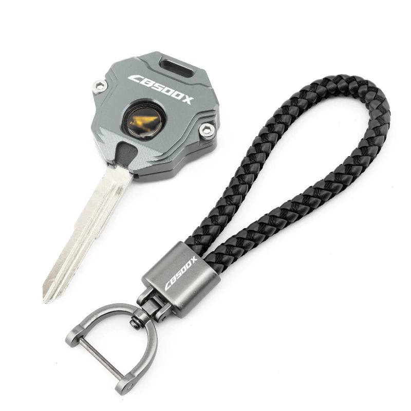 For HONDA CB500X CB500 X CB 500X 2013 - 2024 2023 Motorcycle Accessories CNC Key Case Cover Shell Key chain With Logo 
