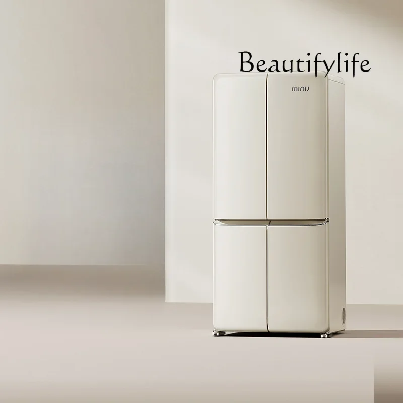 

Household Large-Capacity Four-Door-30 ℃ Deep Frozen Embedded Retro Simple Style Refrigerator