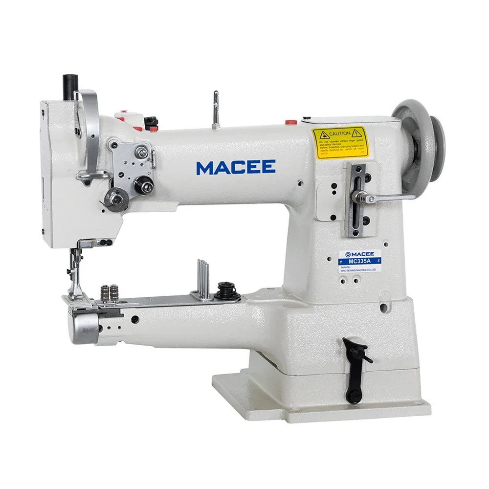 MC 335B Cylinder Bed Horizontal Feed Binding Heavy Duty Walking Foot Lockstitch Industrial Sewing Machine