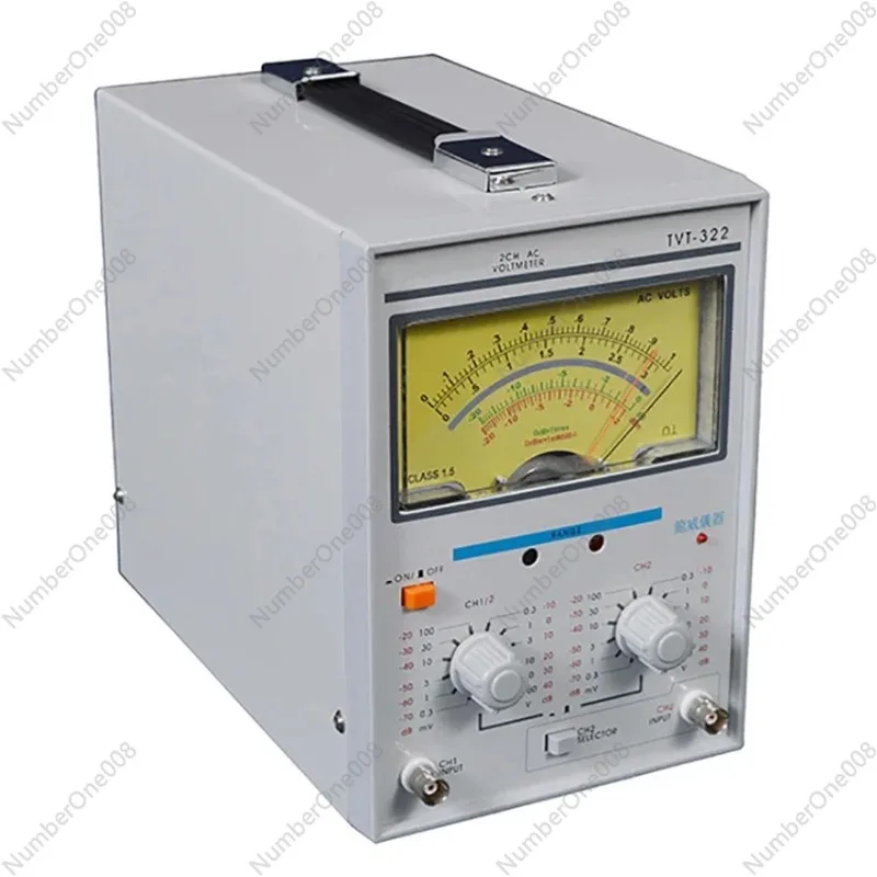 

TVT-322 Dual Channel Milivoltmeter Double Needle Millivoltmeter New Design High Quality Pointer Voltage Measuring Instruments