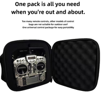 Model airplane remote control bag, Frsky Le Di Futaba remote control airplane, portable storage, universal control bag