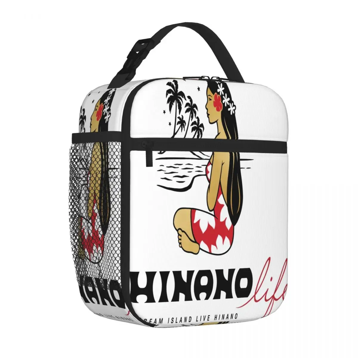 Hot Sale Hinano Tahiti Handheld School Lunch Bag Outdoor Barbecue Thermal Lunch Bag