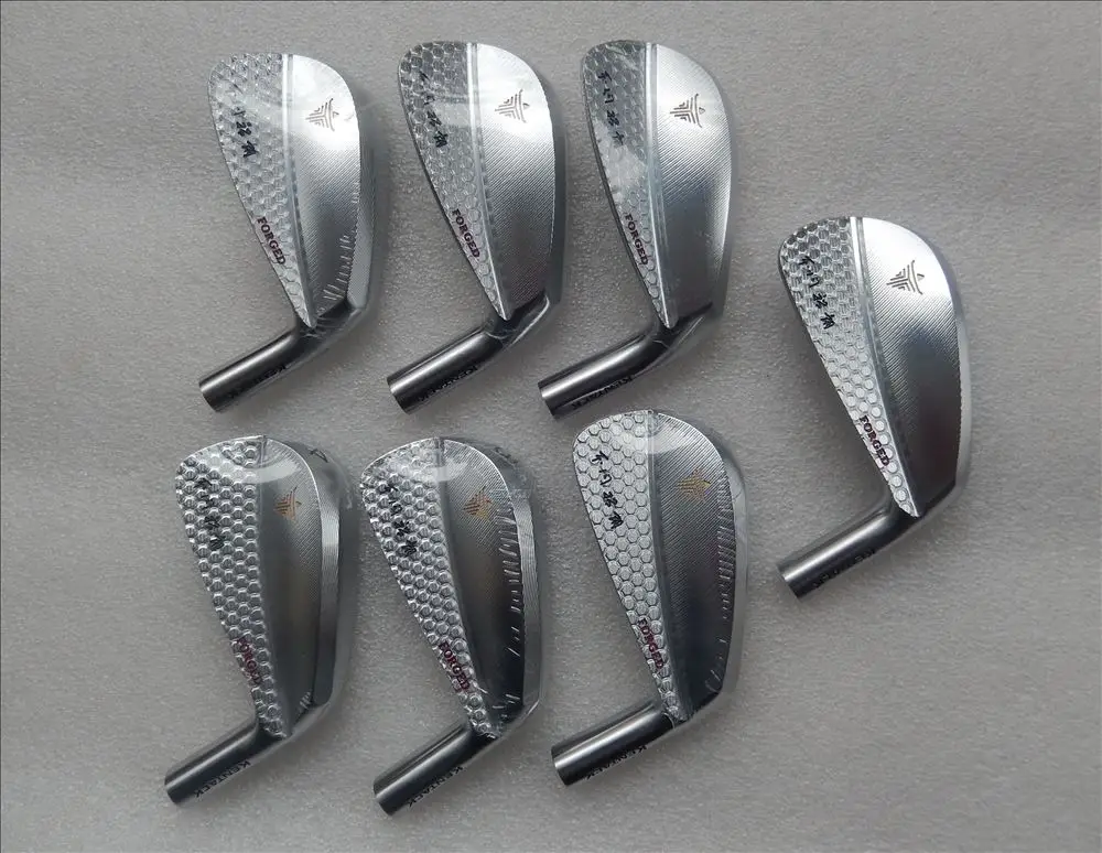 FUJISTAR KENTACK forged carbon steel with full CNC milled golf iron heads #4-#P