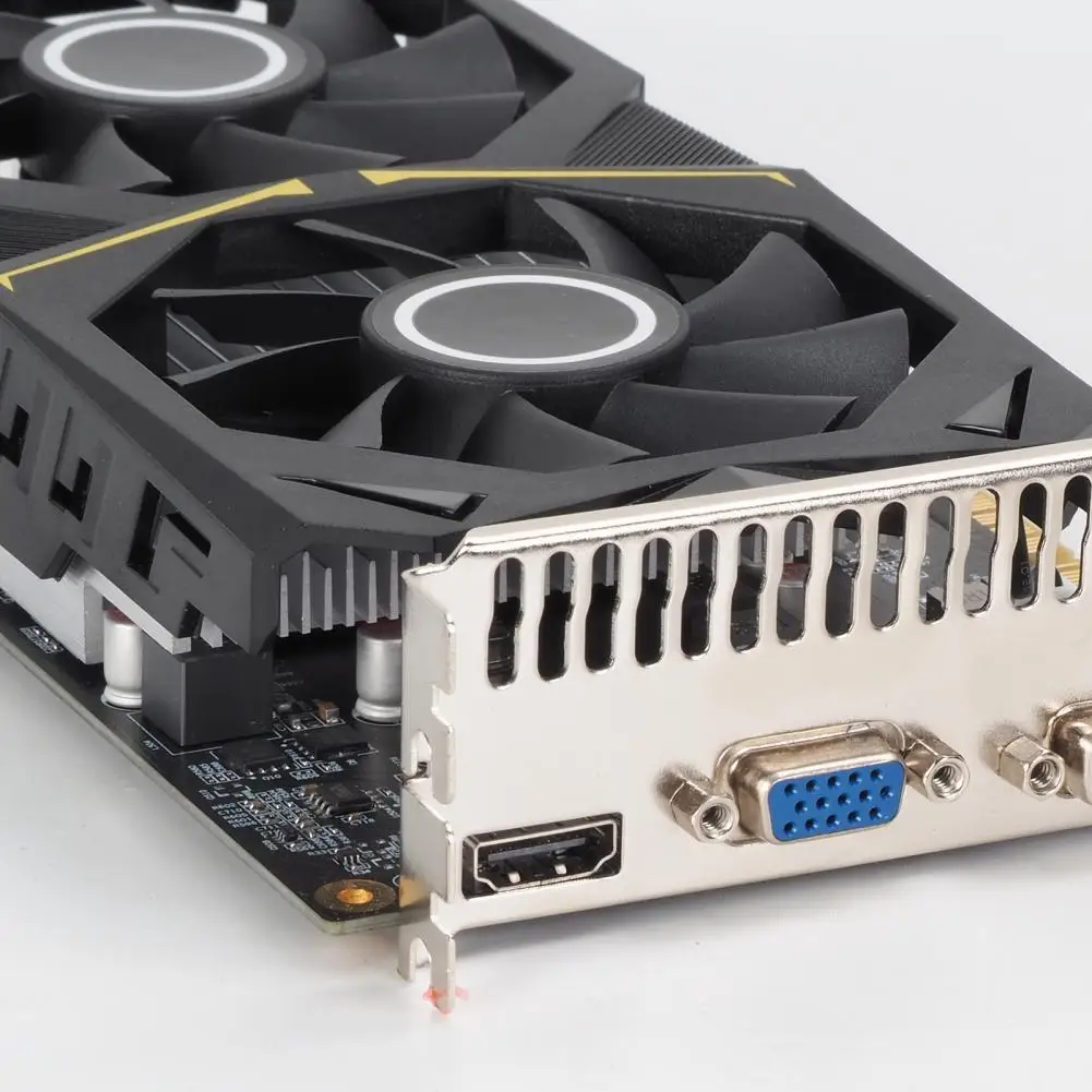 Desktop Motherboard Graphics Card High Performance Graphics Card with Dual Fan Design 4gb Gddr5 Memory Low Power