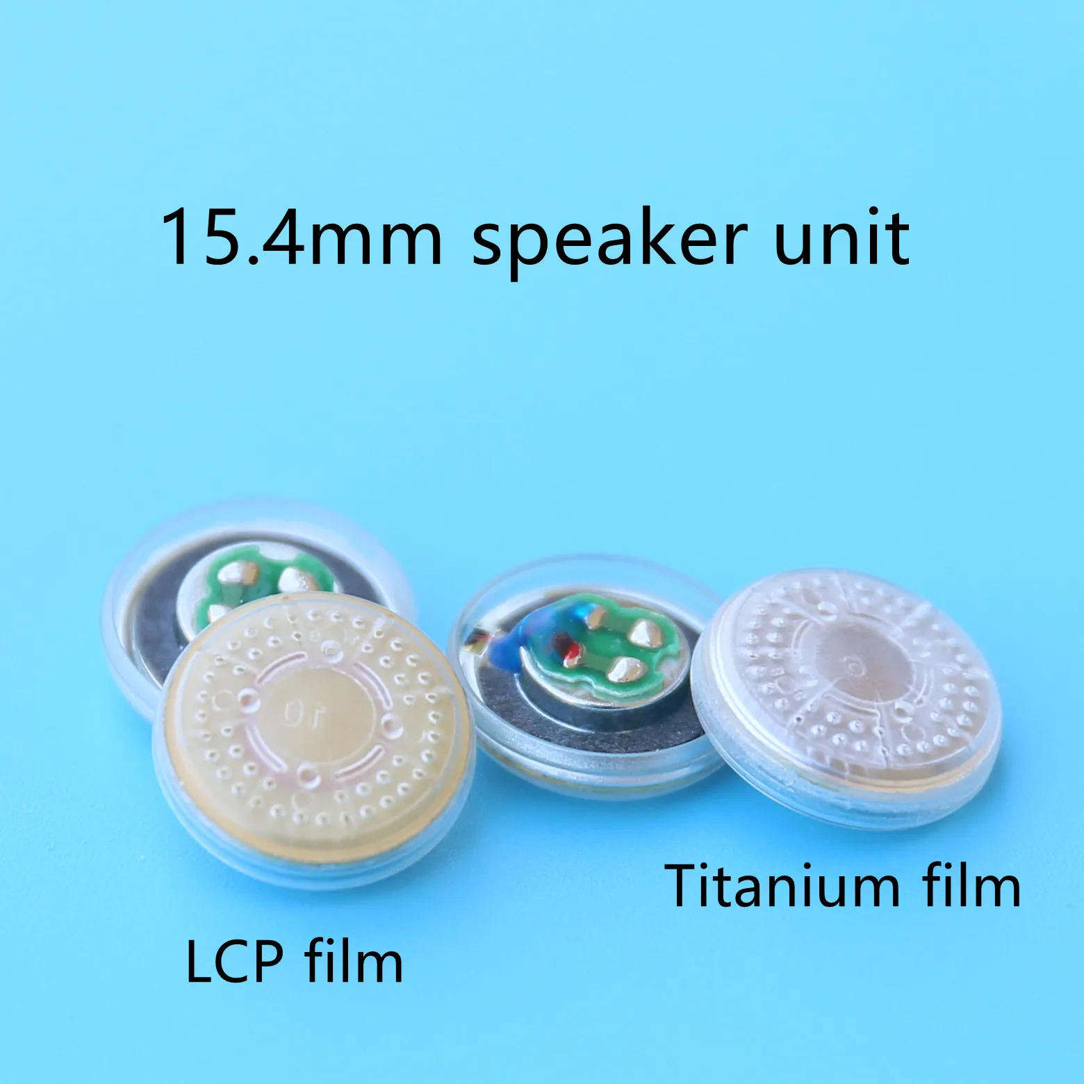 Unidad de altavoz de 10MM, graves fuertes, 22 ohmios, fuerte magnético, 4 piezas