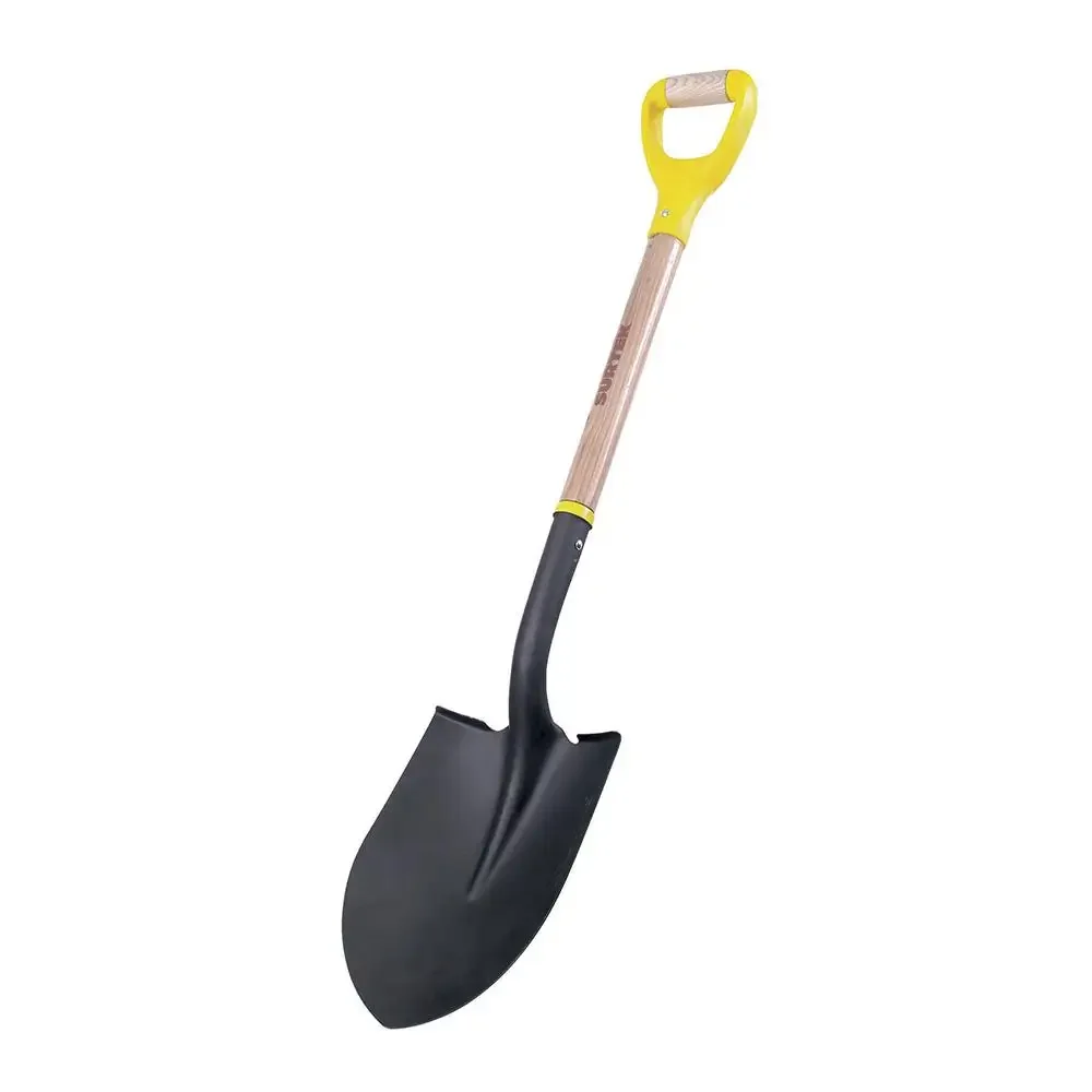 Carbon Steel Contractor Round Shovel Double Heat Treatment 30