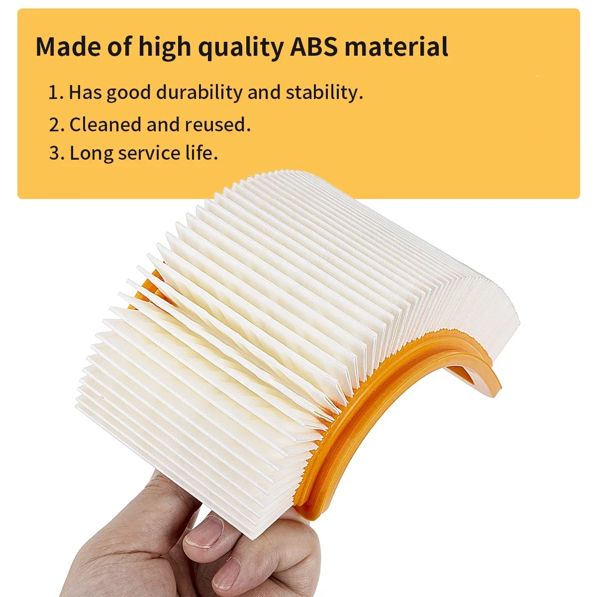 2-6Pcs HEPA Filter for DS5500 DS6000 DS5600 DS5800 Karcher Quality Vacuum Cleaner Parts Karcher 6.414-631.0 HEPA Filters