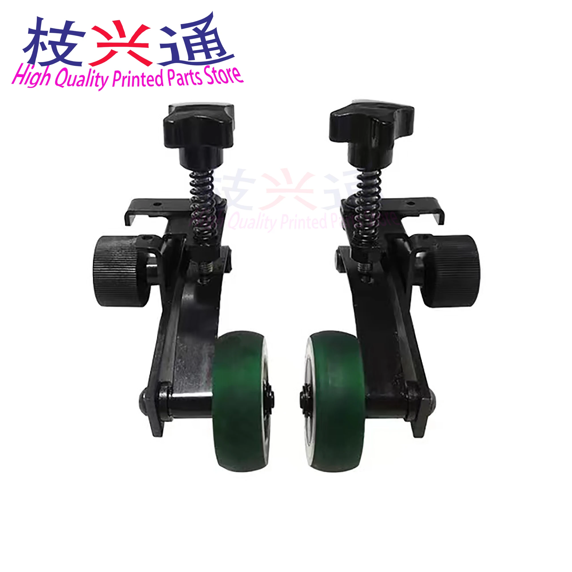 1 set KBA105 Paper Pressing Wheel Assembly Paper Feeding Rubber Wheel Printing Machine Spare Parts Rubber Wheel Assembly