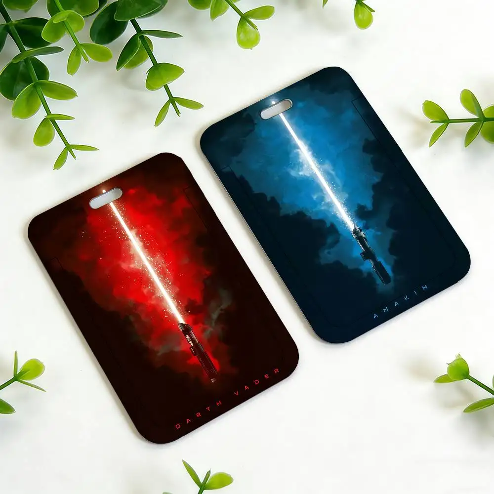 Movie S-Star W-Wars c ID Card Holder Neck Strap Pendant Door Holder Lanyards Keychain Work Credential Case Gift