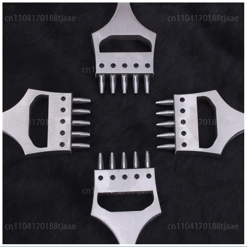 Manufacturer wholesale strap, flat punching 6.5 spacing 5-hole strap punching tool, multi-specification and large quantity