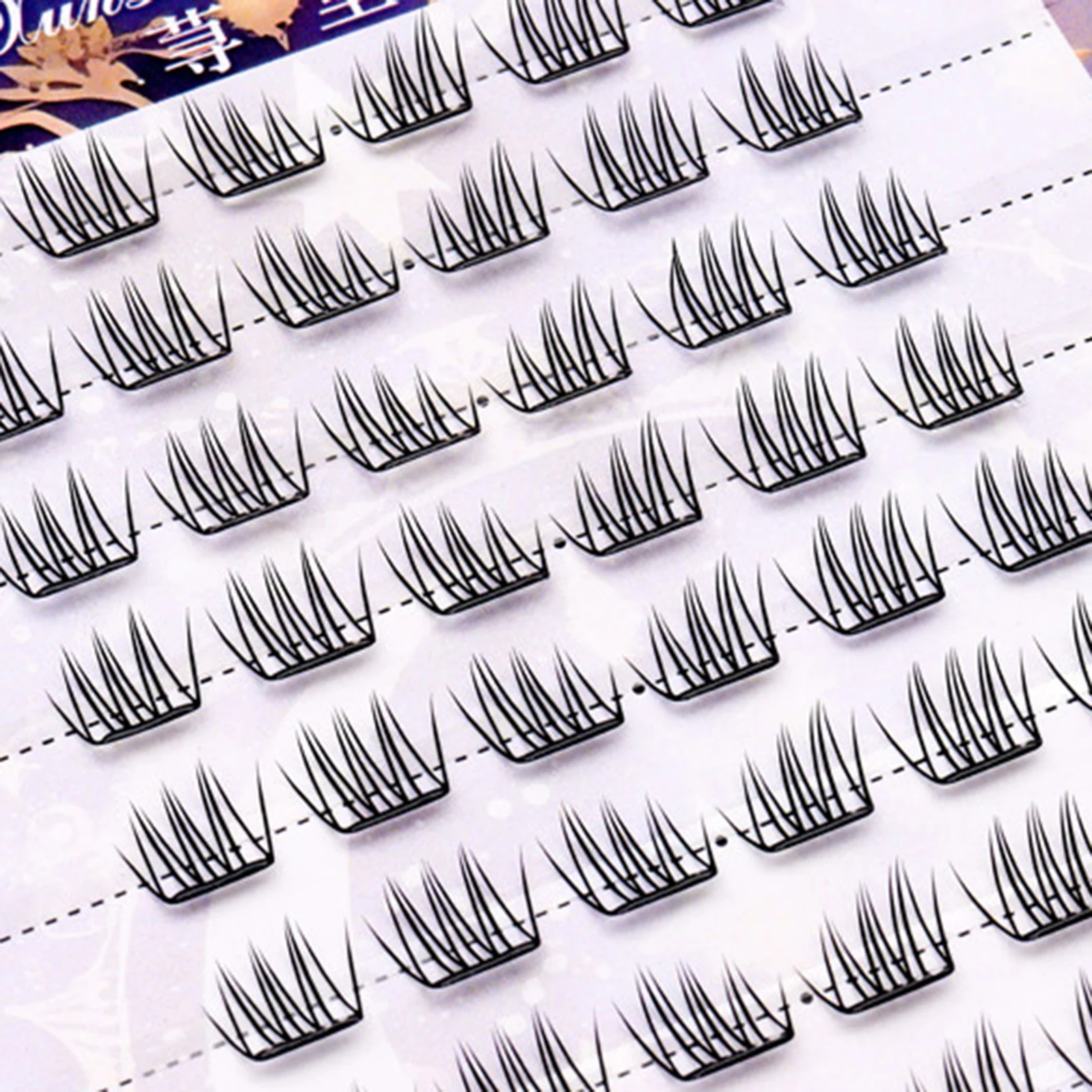 韓国スタイルショートつけまつげエクステンション女性のための小悪魔メイクナチュラルふわふわドラマチックまつげ用品