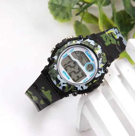 New Clock Children Sports Digital Watch Water Resistant Watches Boys and Girls Student Watch Multifunctional Wristwatches